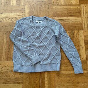 LOFT - Textured Crew Sweater - S